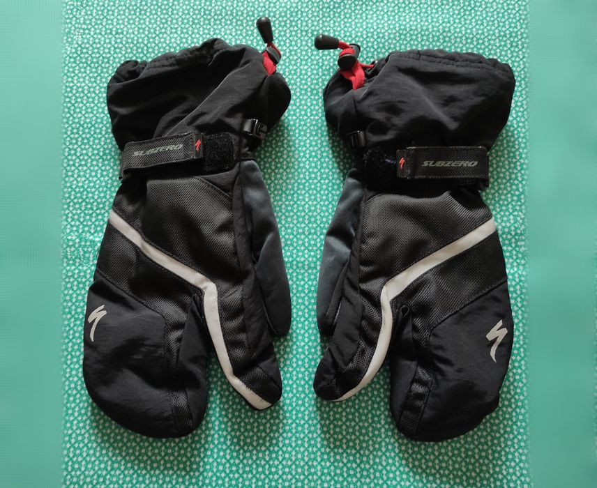 р.М Двопалі мембранні рукавиці SUBZERO Specialized велорукавиці