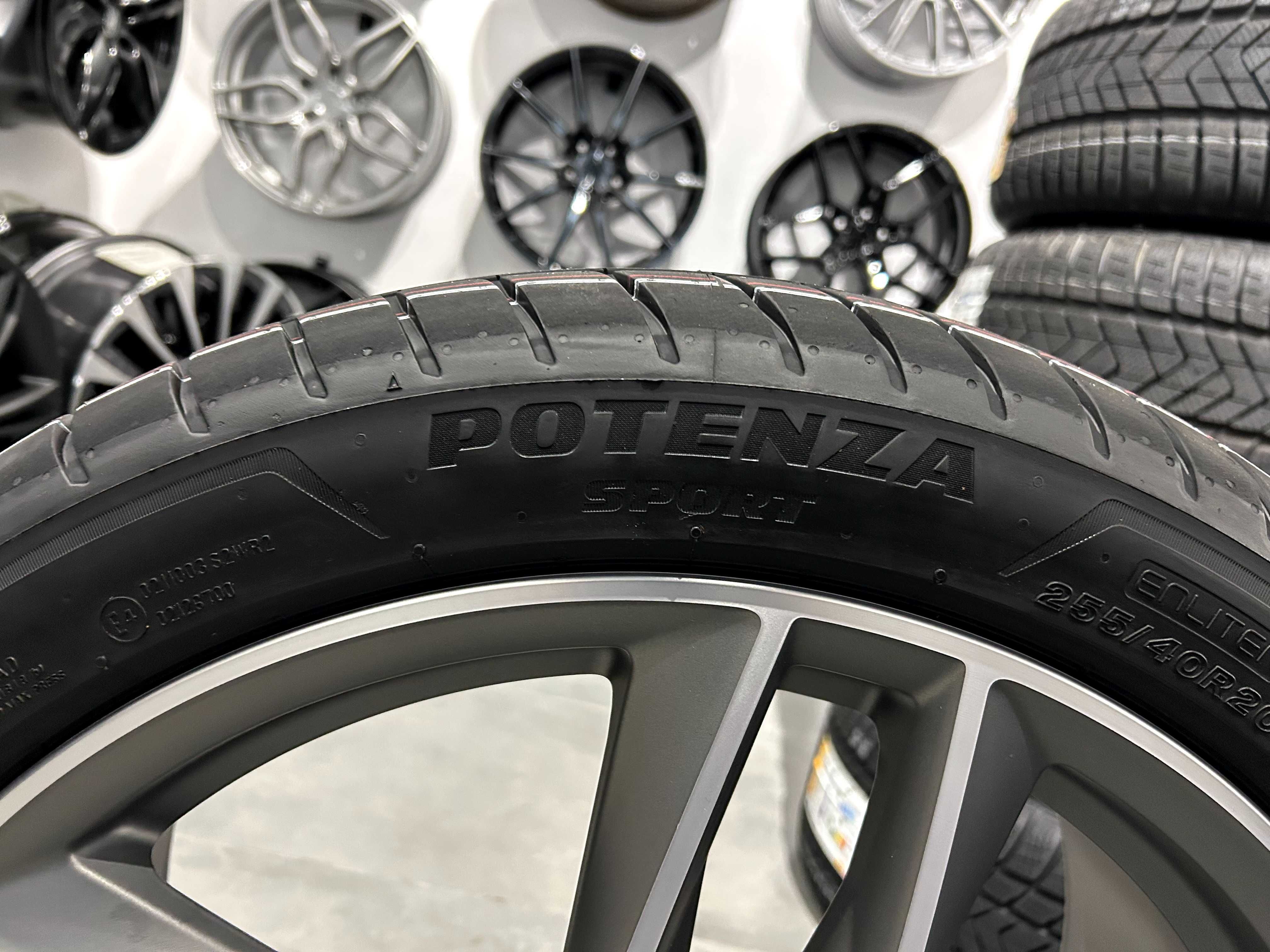 Oryginalne koła letnie 20 5x112 Audi A6 C8 Bridgestone 255/40R20 4G960