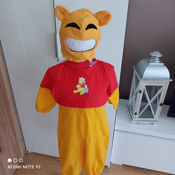 DISNEY strój karnawałowy KUBUŚ PUCHATEK MIŚ DISNEY przebranie 86/92 53