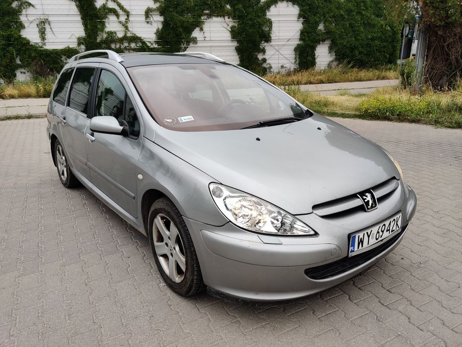 Peugeot 307 SW 2.0 HDI Klimatyzacja Panorama Podgrzewane Fotele