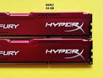 DDR3 16GB KingSton HyperX FURY 12800 -Komputer