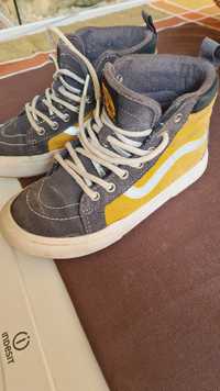 Botas de menino   vans 34