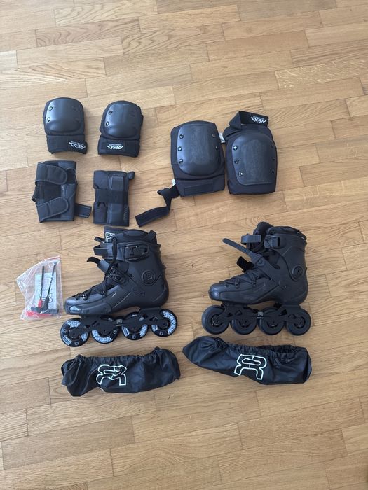 Ролики FR skates, FR1 80, захист в подарунок