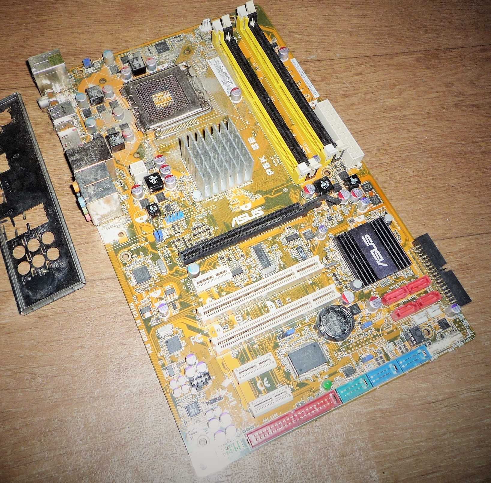 плата ASUS p5k se 4 слоти ддр2