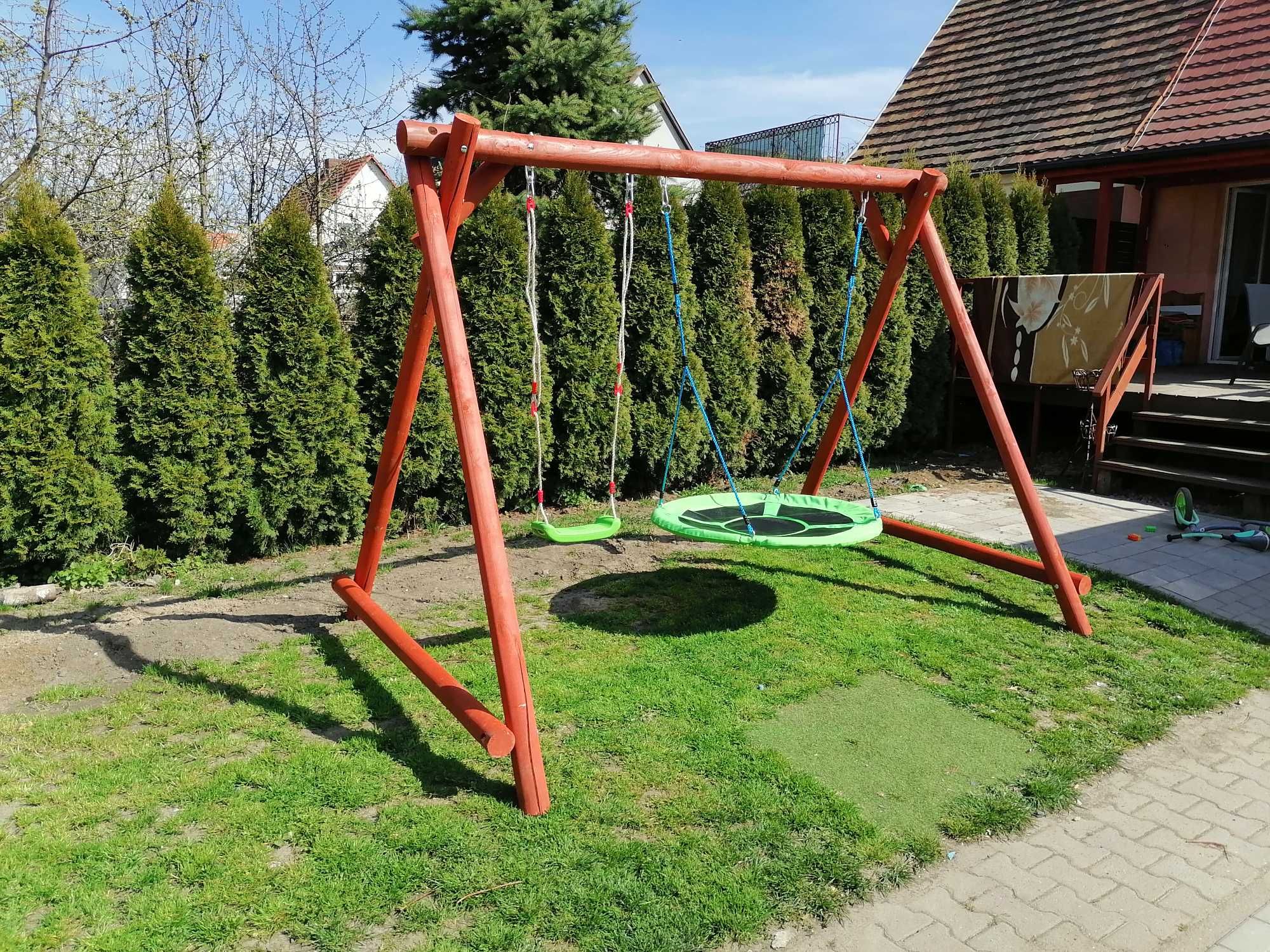Huśtawka ogrodowa , Huśtawka dla dziecka , Rama pod huśtawkę