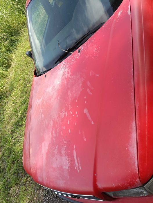 Maska Pokrywa Silnika Audi 80 B4  Czerwona LY3H KPL WYSYŁKA