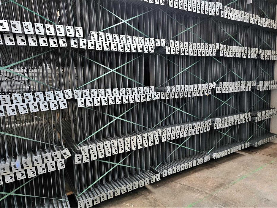 Regał Magazynowy 50x200x400cm/15p Metalowy Ocynkowany Półkowy Garażowy