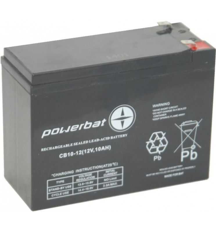 Akumulator Powerbat AGM 12V 10Ah CB10-12