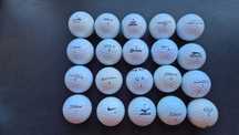 20 bolas várias marcas