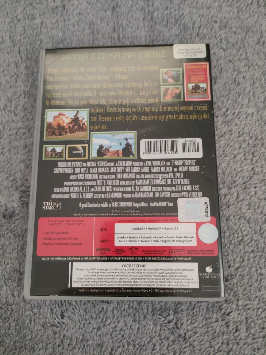 Żołnierze kosmosu - DVD - PL wydanie