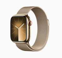 Apple Watch Series 9 41mm złoty cellular | nowy oryginalnie zapakowany