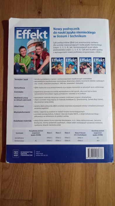 Effekt 1 podręcznik do języka niemieckiego