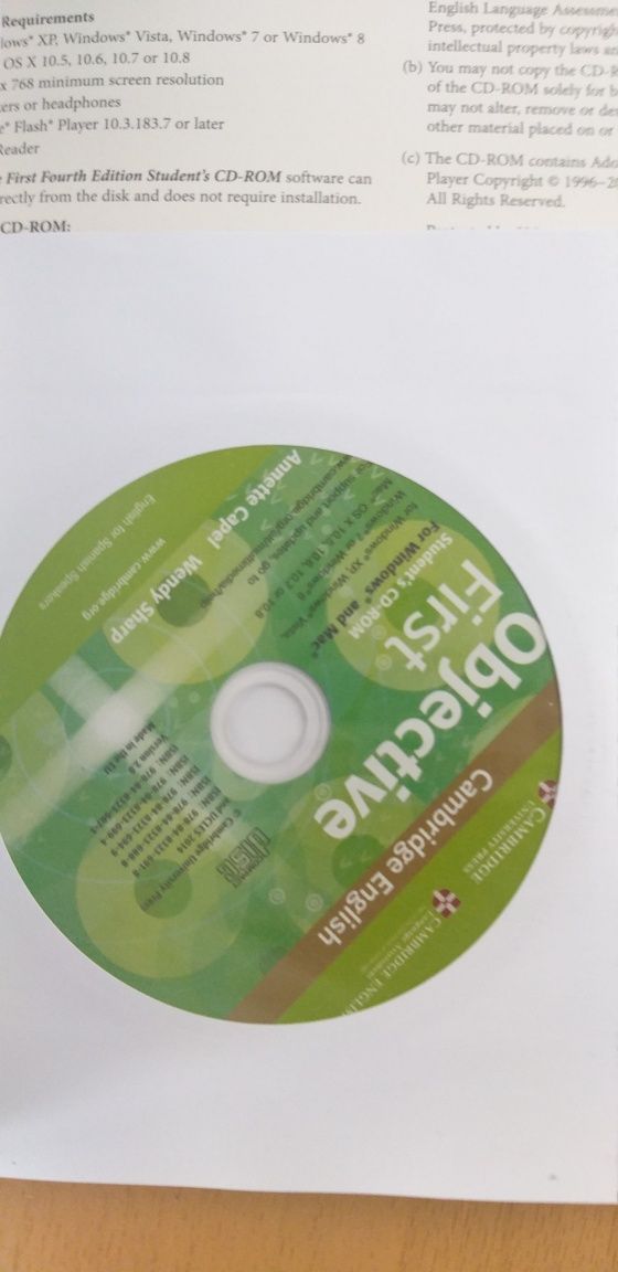 Objectiv First Student's Book with answers +CD