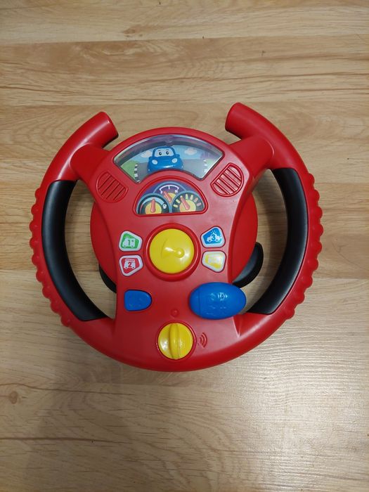 Zabawka muzyczna dla malucha kierownica