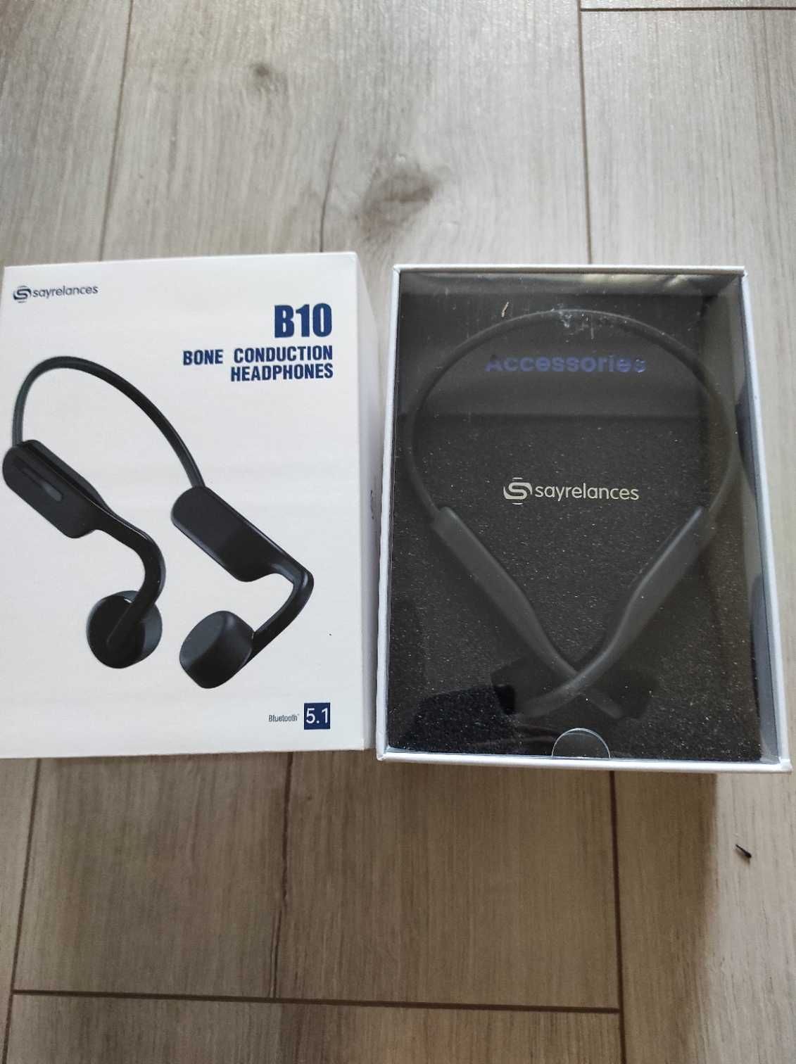 słuchawki Bluetooth z przewodnictwem kostnym