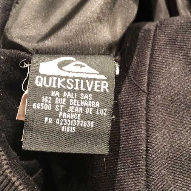 Calça neve homem,bombazine  preta. Quiksilver - Quiktech 5.000MM