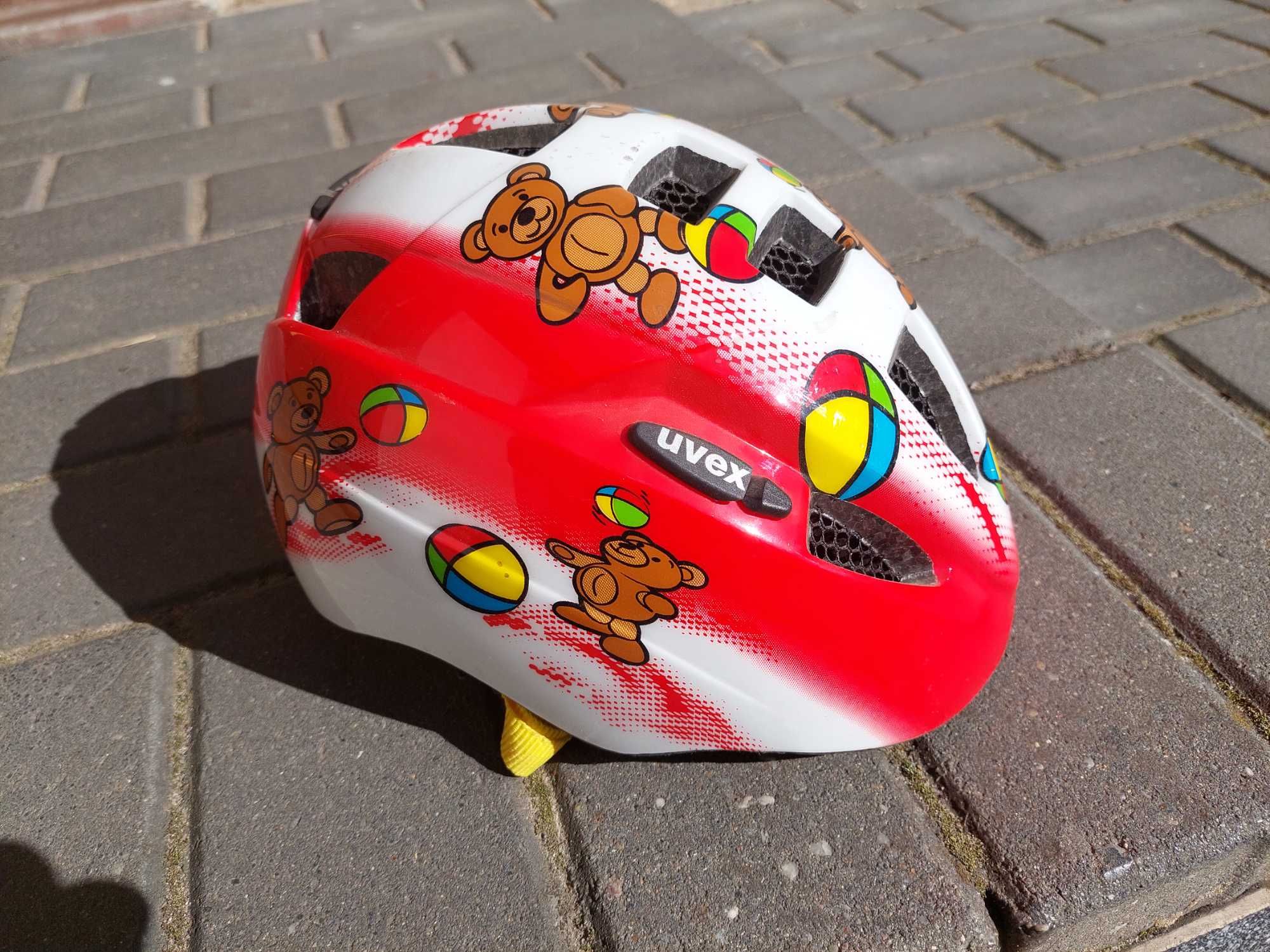 kask na rower rowerowy dla dziecka dziecięcy, obwód gł. 46 - 52 cm