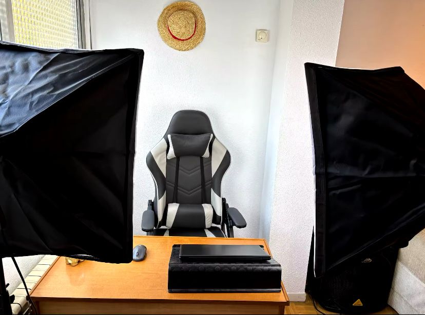 Kit Iluminação estudio profissicional / Soft Boxs com Luzes 220V