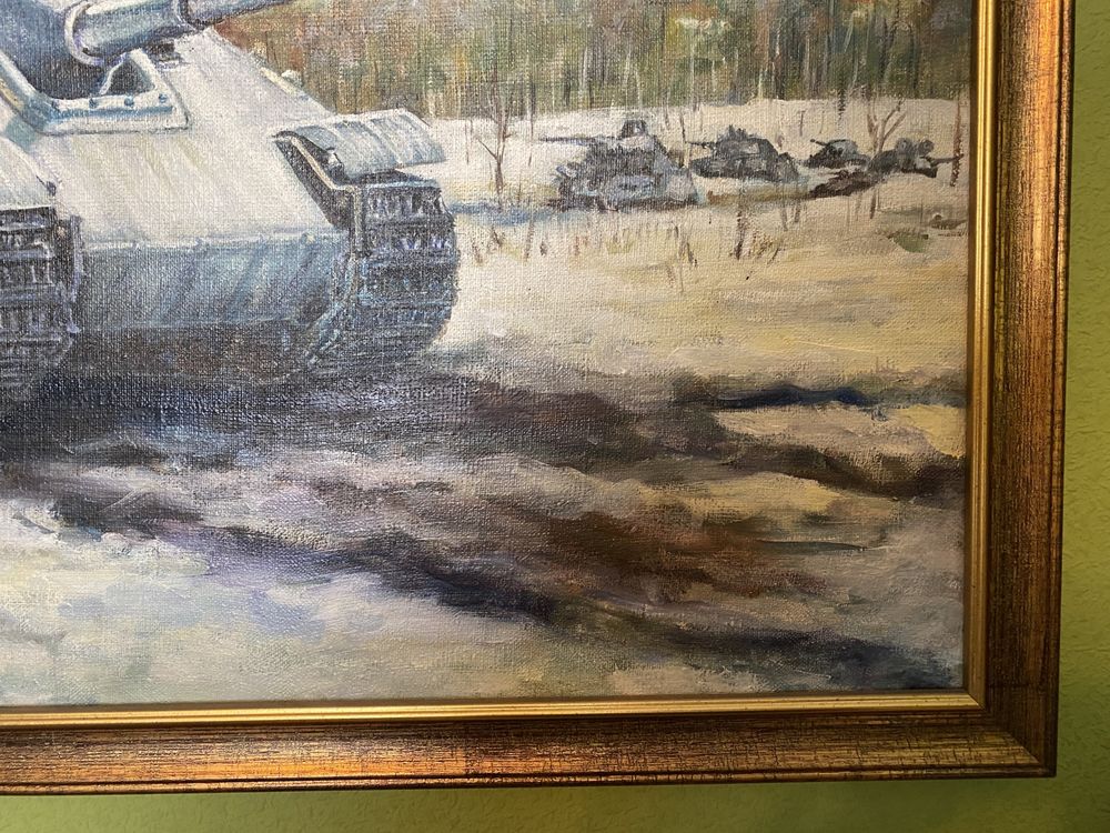 Obraz olejny: SdKfz 173 8,8cm Jagdpanzer V „Jagdpanther”