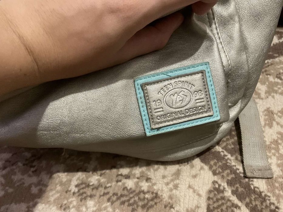 Рюкзак,школьный,шкільний,Yes,серебристый,сріблястий,подростковый