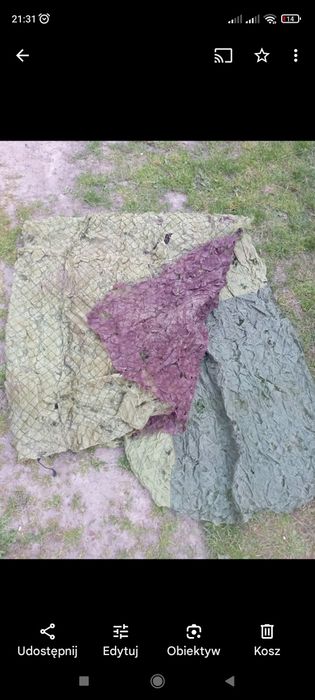 Siatka maskująca 3x6m