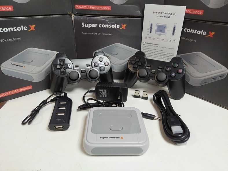 Приставка Super Console X 90000 игр Play Station 1 PSP Dendy Nintendo