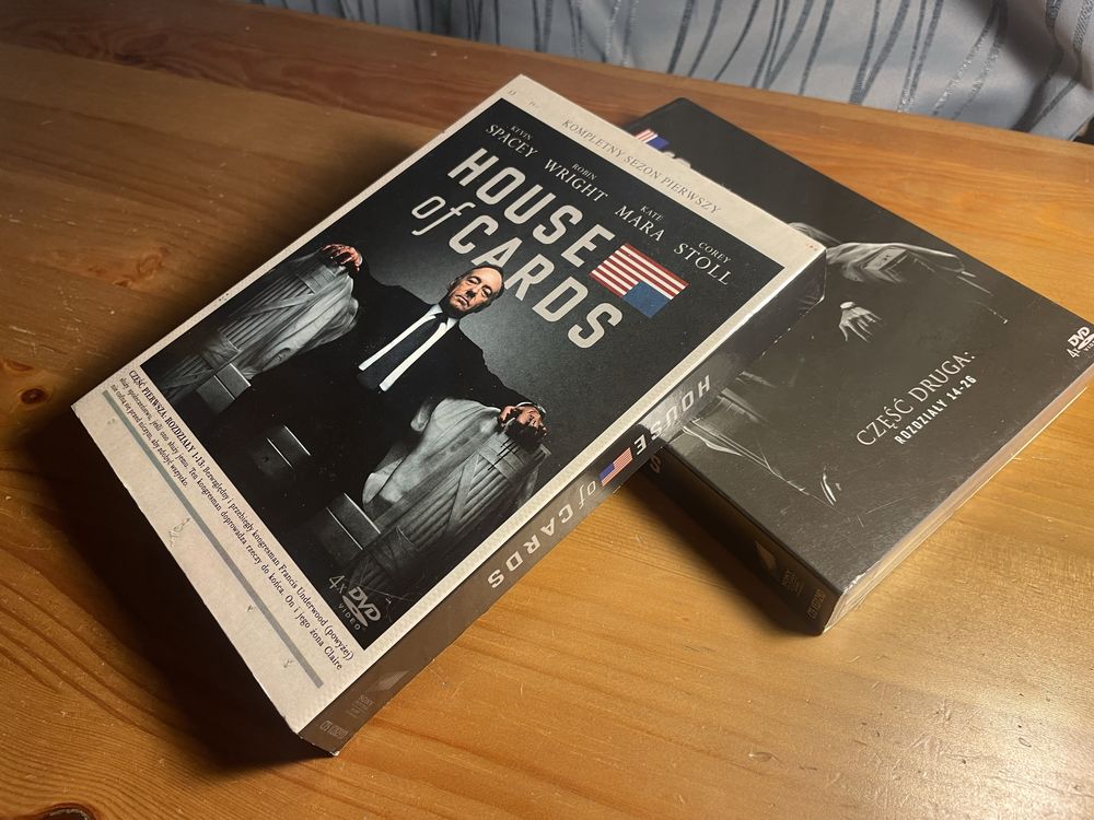 House of Cards na DVD [sezony 1-4]