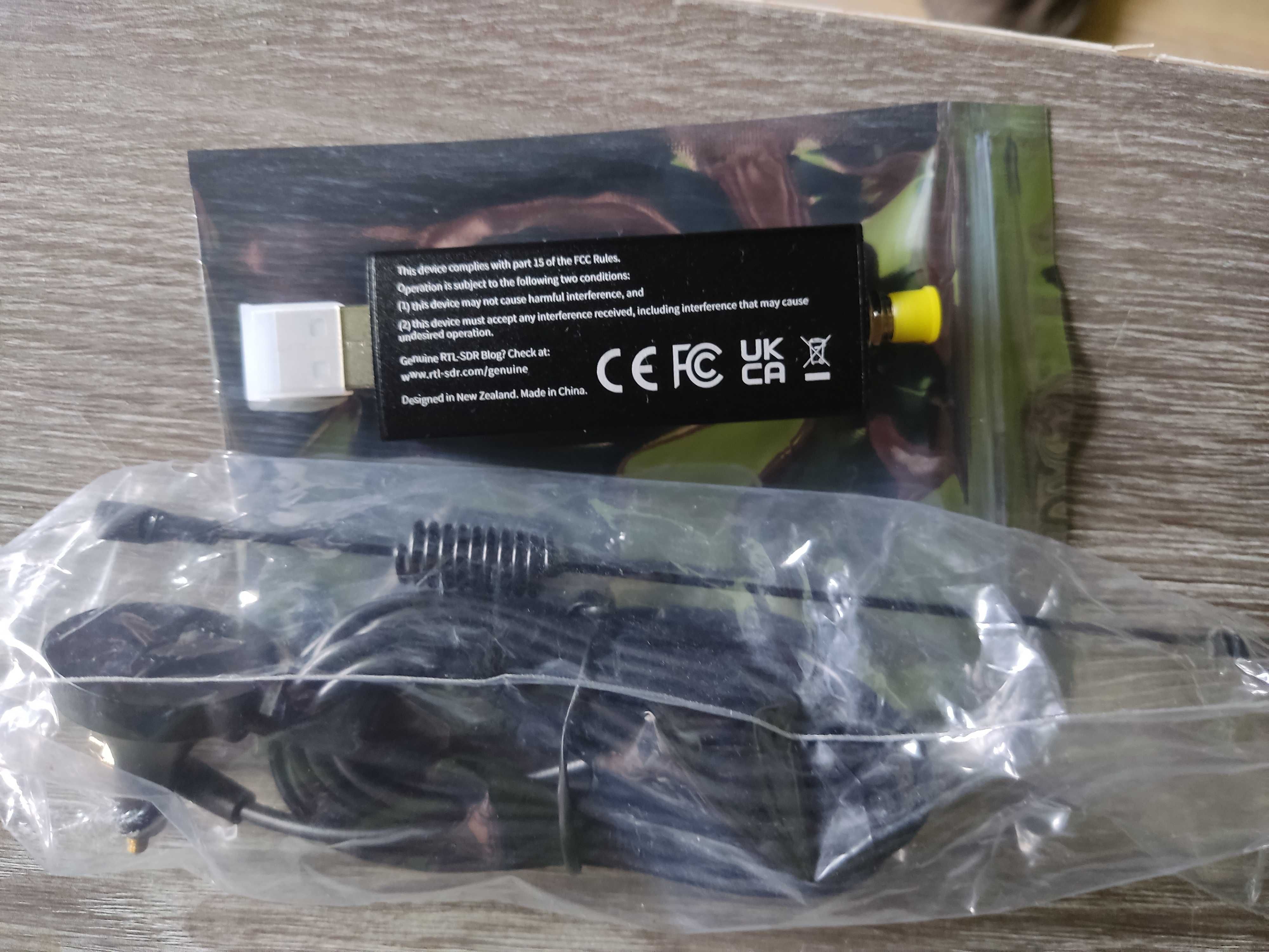 Nowy RTL-SDR V4 blog nowy typ + antena