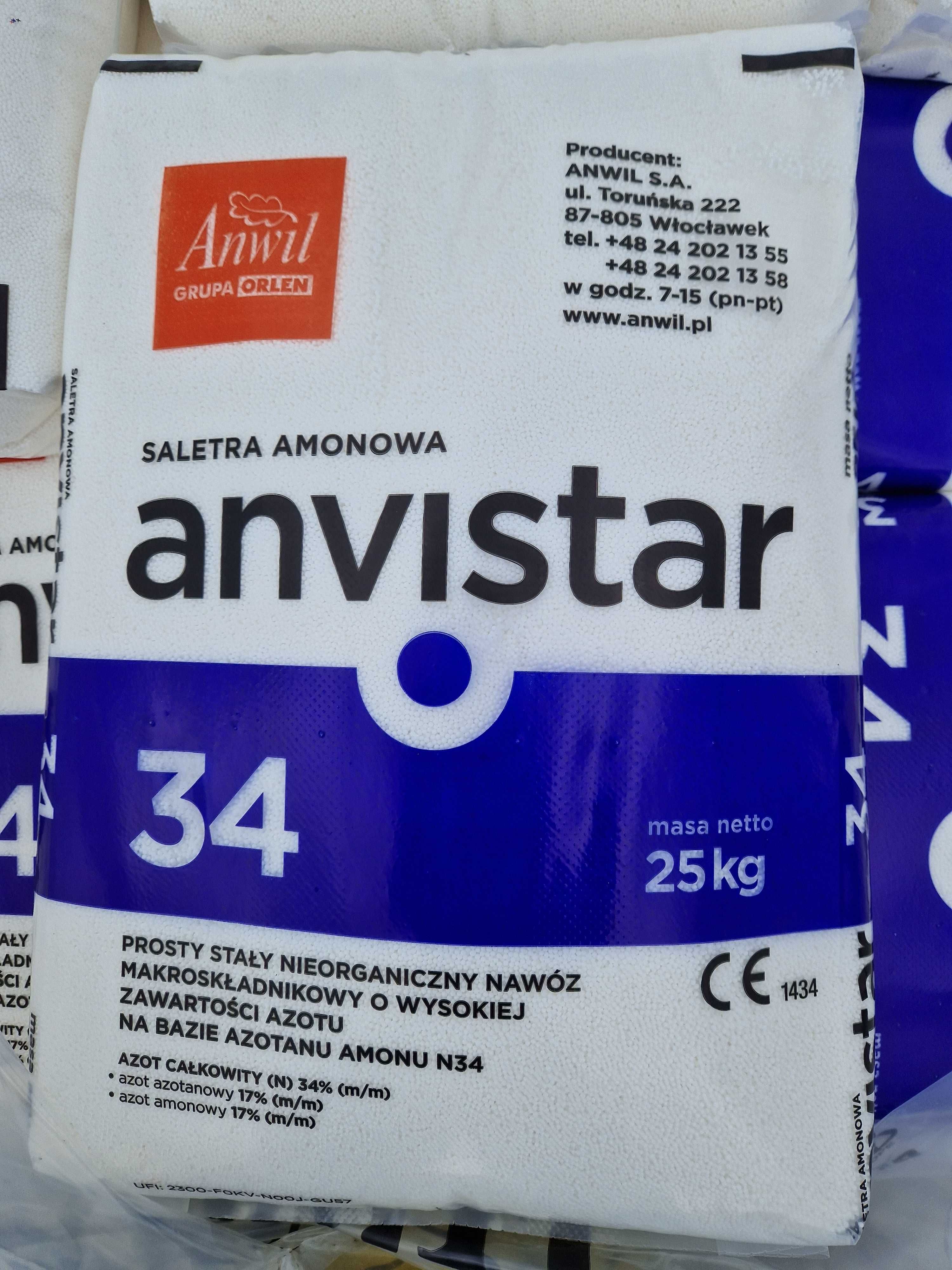 Saletra amonowa 34,4N Anvistar