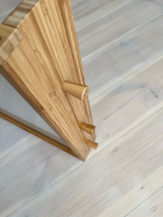 IKEA RÅGRUND lustro łazienkowe bambusowe