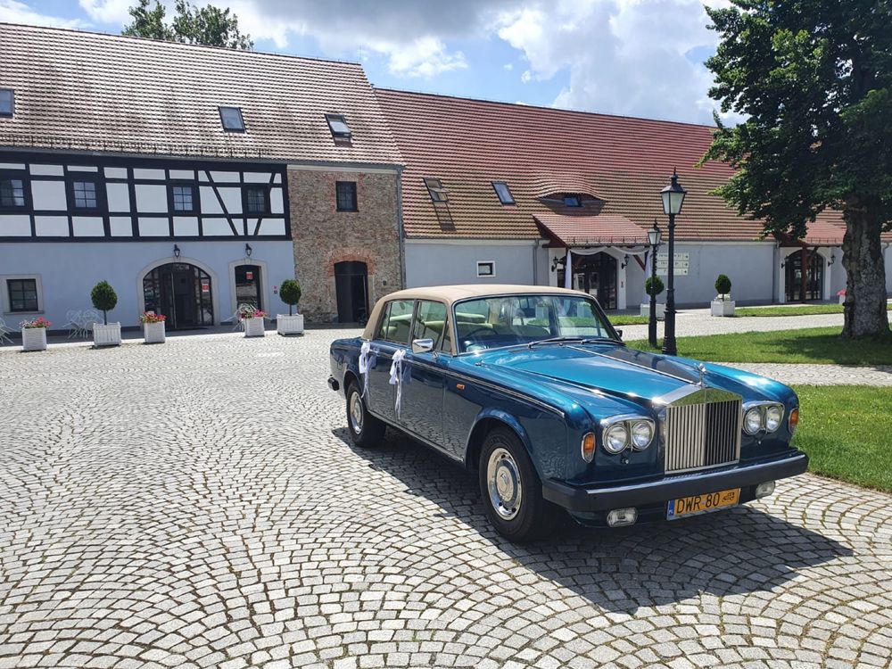 Auto do ślubu / samochód na wesele klasyk Rolls Royce Wrocław