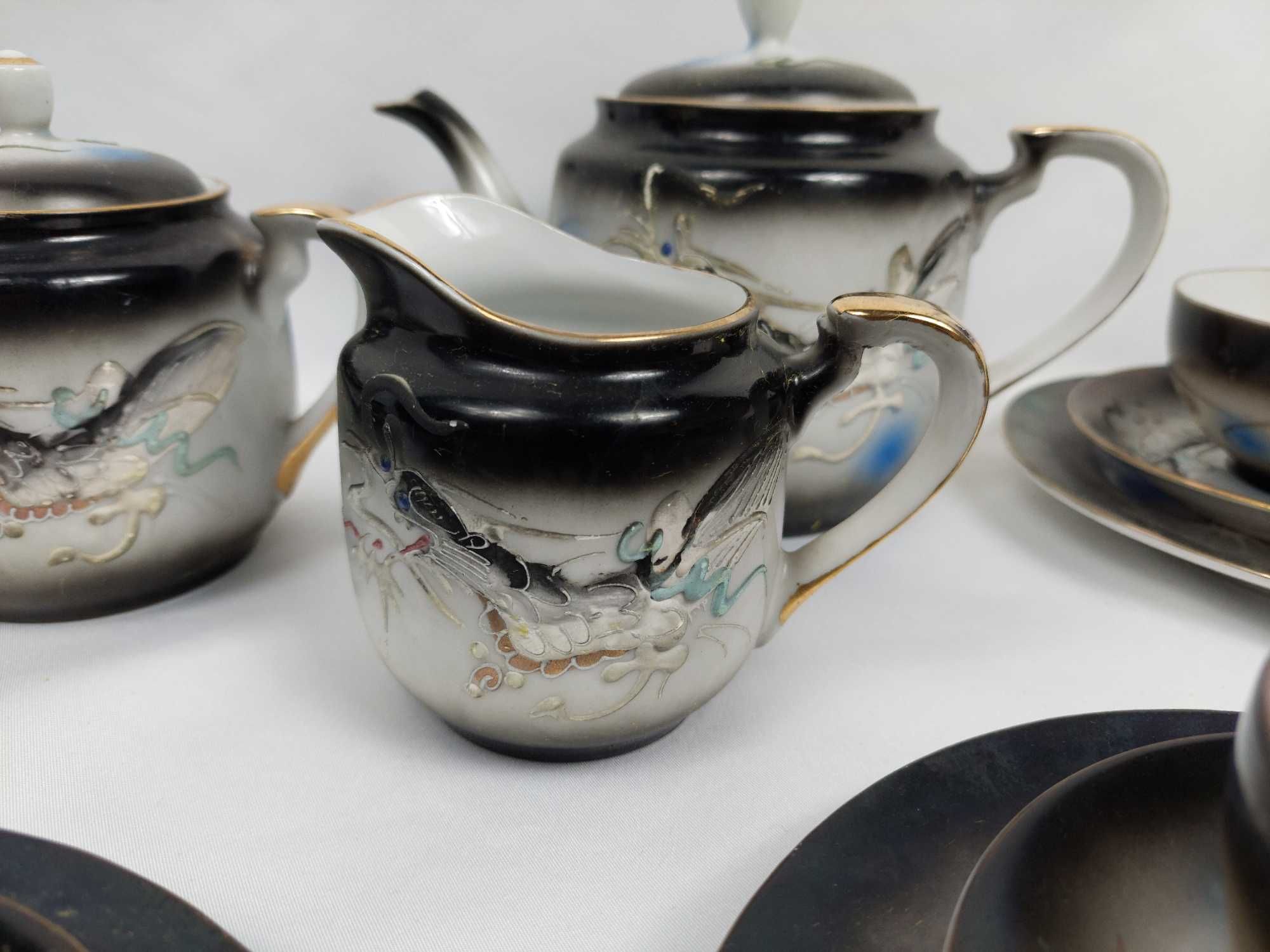 Serviço Chá Japão - Conjunto Chá Japonês Porcelana Casca de Ovo
