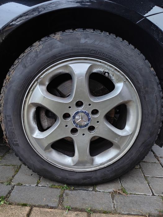 Felgi Mercedes C W204 Opony zimowe Pirelli Winter Cinturato 205/55/16