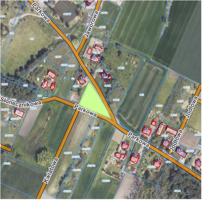 Działka budowlana usługowa Grzebienisko 13km od Tarnowa Podgórnego
