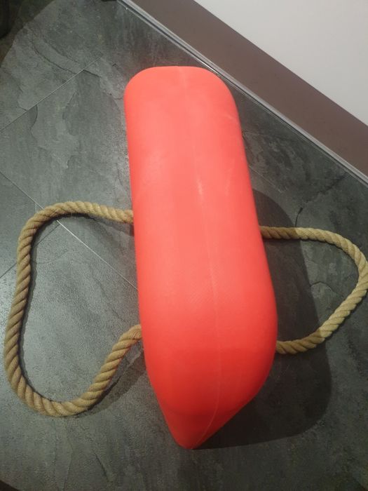 Torba gumowa na plażę neon sznurek bag torebka jelly