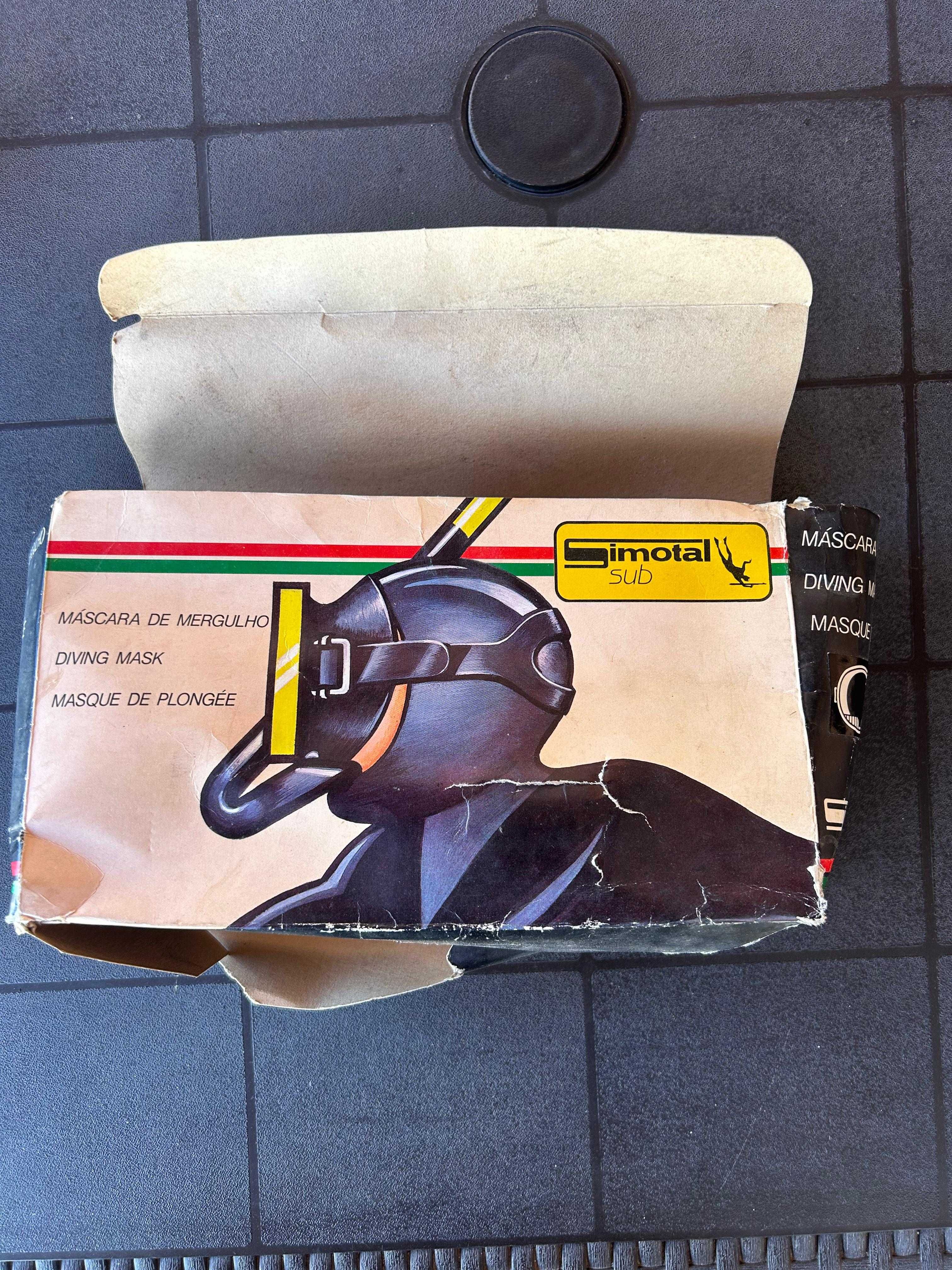 Máscara de Mergulho da Marca Portuguesa Simotal (1960)