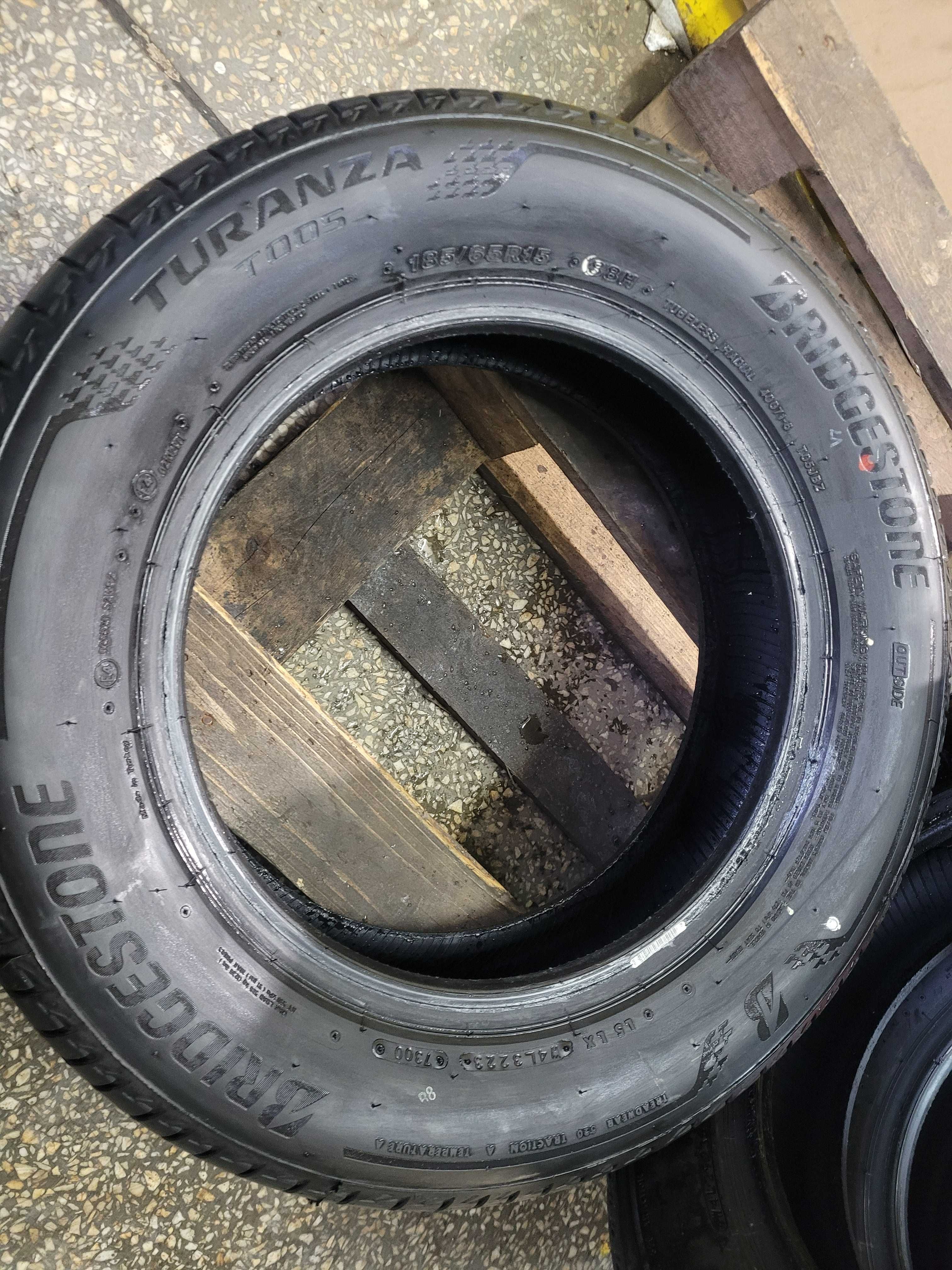 Opony Letnie 185/65R15 Bridgestone Turanza T005 4szt Montaż Demo 23r