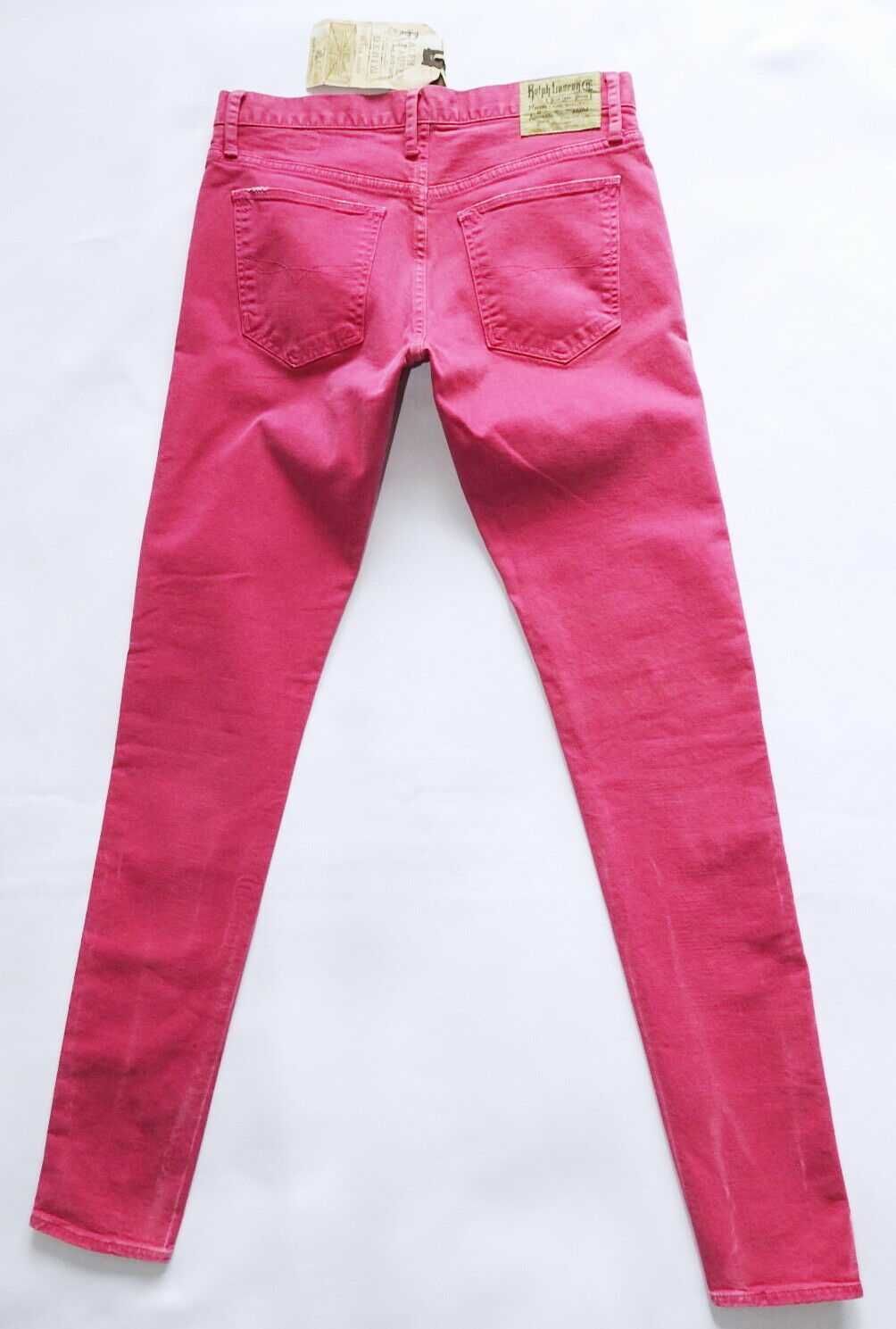 Ralph Lauren Carson США Новые джинсы size27 варка малиновые оригинал