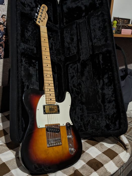 электрогитара Fender AM Perf Tele HUM MN