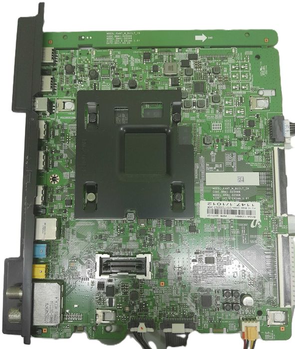 Televisão Samsung UE49MU6405U vendo todas as  peças