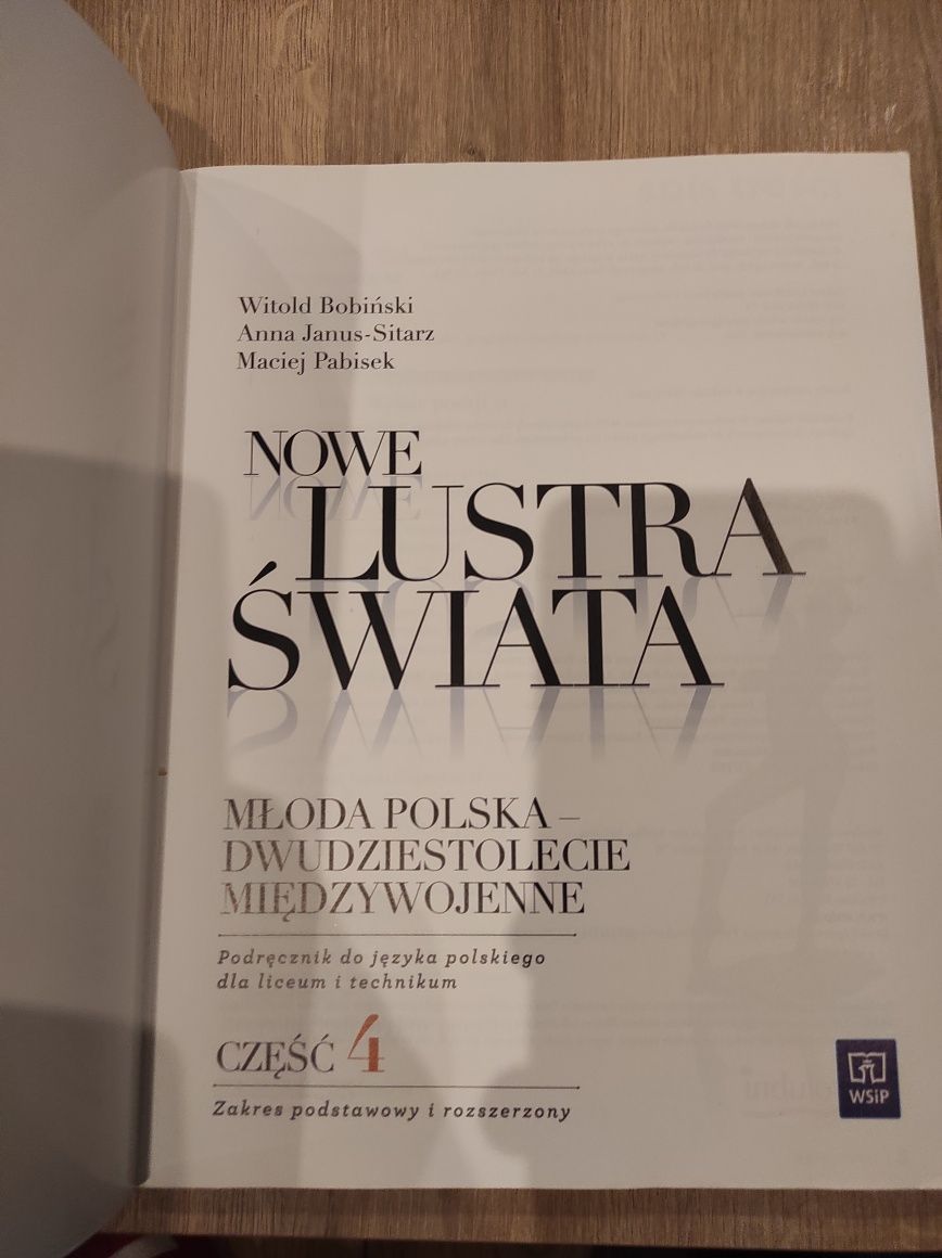 Podręcznik Nowe lustra świata 4