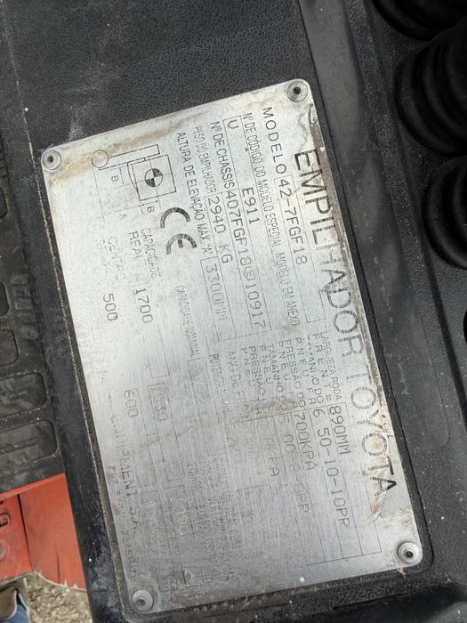 Empilhador Toyota 1.8t