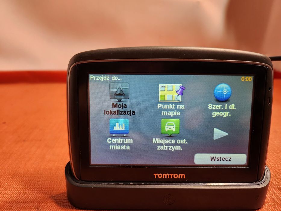 Mały monitorek mały monitorem TomTom