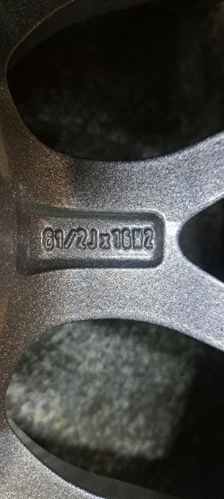 Felgi skręcane bbs 5x100, r16 z oponami