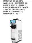 Maszyna do lodów włoskich nablatowa