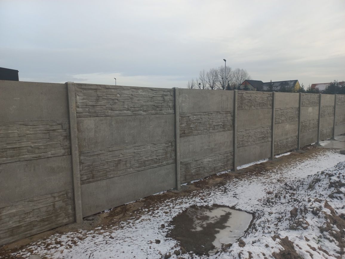 Ogrodzenia betonowe,ASF, panel,palisada Sulmierzyce Milicz Krotoszyn