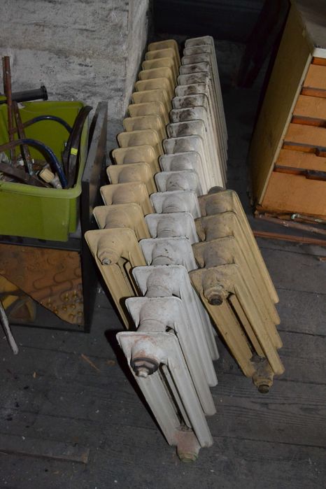 Grzejniki żeliwne gotowe do montażu