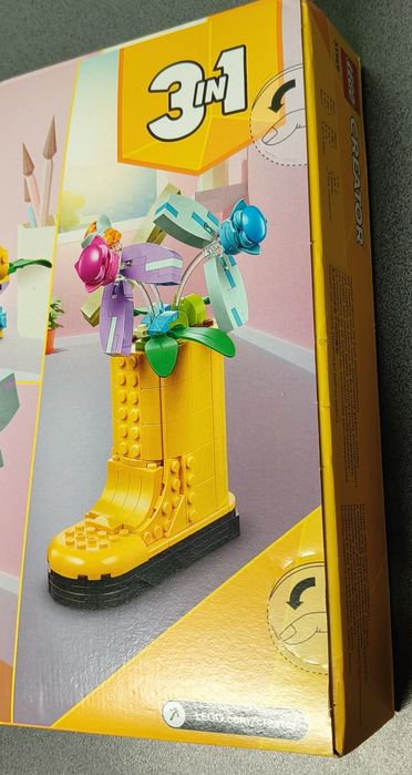 Lego Creator 3w1 - Kwiaty w konewce (31149, 8+) Nowe!!!