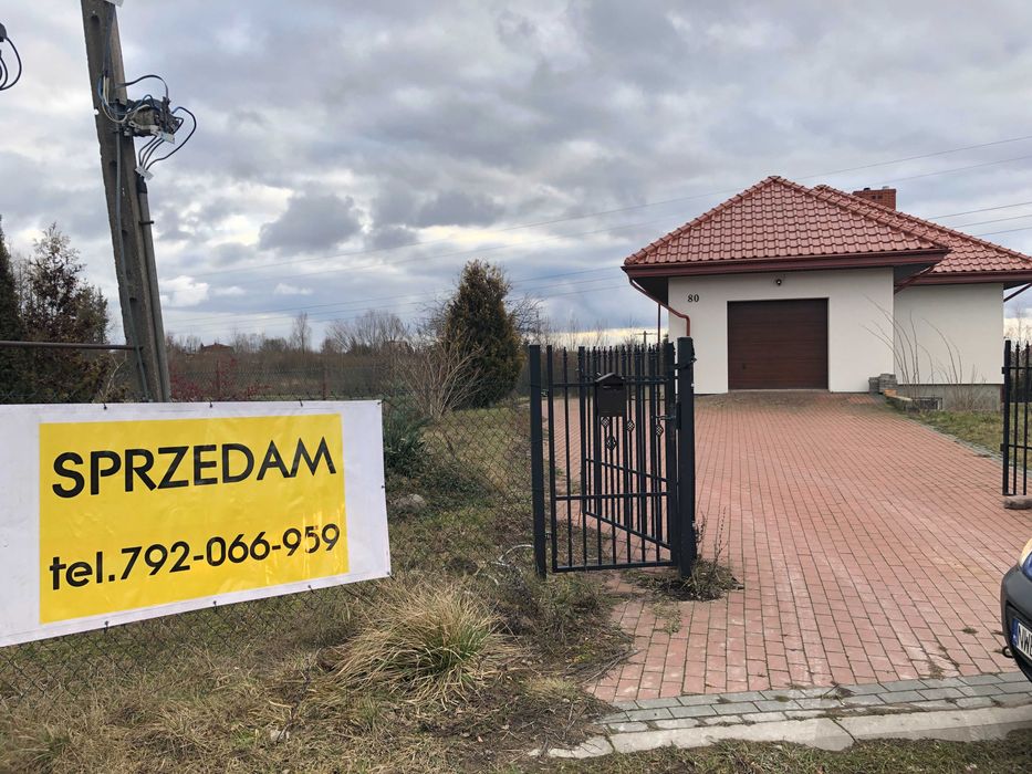 Dom jednorodzinny z piękną działką