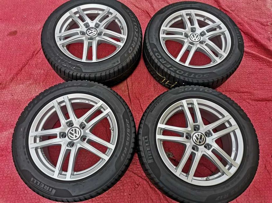 KOŁA zima 17' VW TIGUAN T-Roc - ET40 - 5x112 - 225/55/17 Pirelli